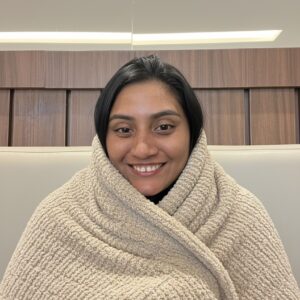 Cobertor para noiva que está sempre coberta de razão