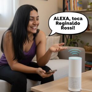 Uma Alexa para a noiva ter mais alguém pra mandar